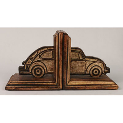 Retro Car Design Bookends